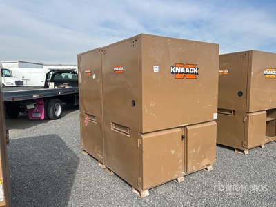 Quantity of (2) Knaack Print Shack Job Site Box