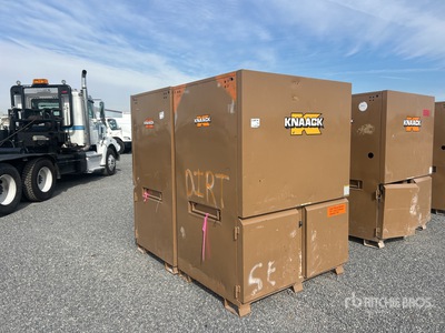 Quantity of (2) Knaack Print Shack Job Site Box