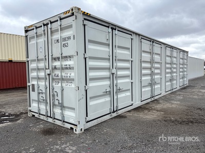 2025 40 ft High Cube Multi-Door Storage Container