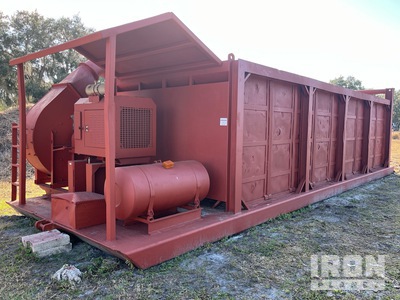 Quemador de pozo de cortina de aire