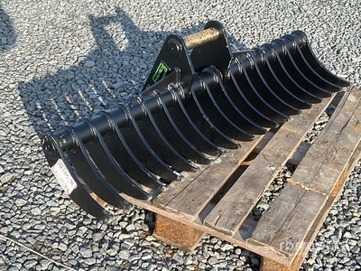 2026 Haener HBR1400-MS03-A 1400 mm Lifting Excavator Rake (Unused)