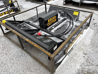 2026 Mower King SSRC 77 in قاطعة الفرشاة انزلاقية التوجيه (Unused)