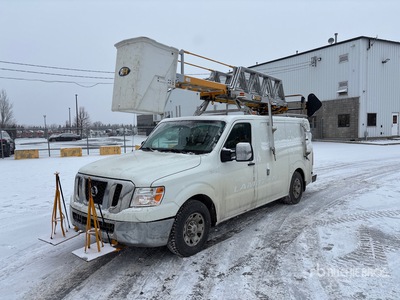 2017 RH RH38D 30 ft on 2017 Nissan Nv3500 4x2 Van Mounted Aerial Lift