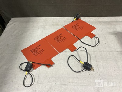 (48) Applied Heat 08X08 Rubber Heat Blankets