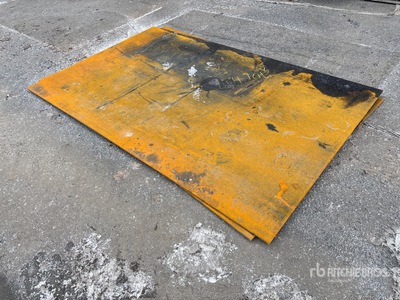 Quantity of (2) 2026 AGT 5 ft x 8 ft ألواح الصلب (Unused)