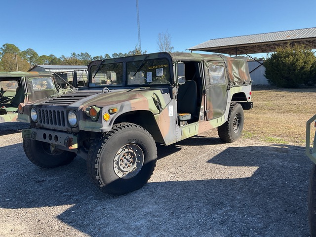 AM General M1097R1 HMMWV 4 Door Soft Top w/Truck Body