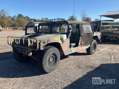 1995 AM General M1097R1 HMMWV 4 Door Soft Top w/Truck Body