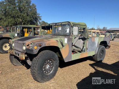 1993 AM General M1097 HMMWV 2 Door Soft Top w/Truck Body