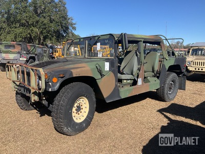 1995 AM General M1097A1 HMMWV 4 Door Soft Top w/Truck Body