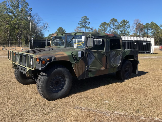 1995 AM General M1097A1 HMMWV 4 Door Soft Top w/Truck Body
