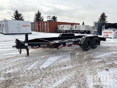 2012 Felling 16000 lb 15 ft T/A Equipment Trailer