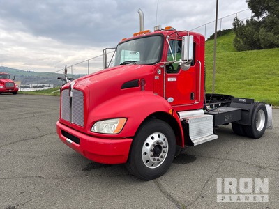 2011 Kenworth T370 Hybrid 4x2 S/A Day Cab Truck Tractor