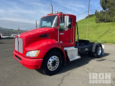 2011 Kenworth T370 Hybrid 4x2 S/A Day Cab Truck Tractor