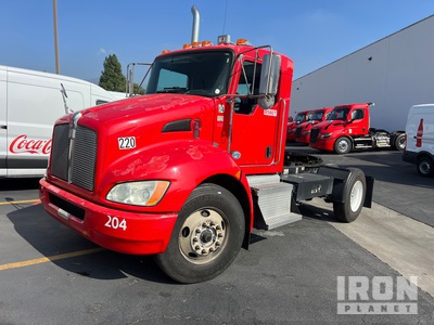2011 Kenworth T370 Hybrid 4x2 S/A Day Cab Truck Tractor