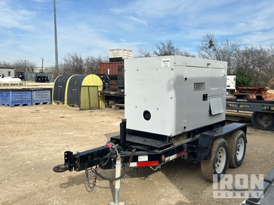 2005 Aggreko 3778116 46 kVA Mobile Generator Set (Inoperable)
