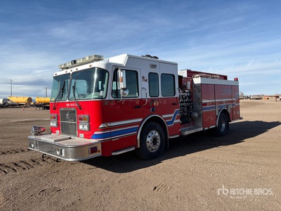 2006 Spartan 4x2 Crew Cab Fire Truck