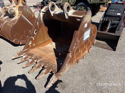 Cat 54 in Digging Excavator Bucket