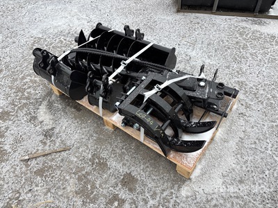 Quantity of (9) 2026 AGT 12EX-ATA Mini Excavator Attachments (Unused)