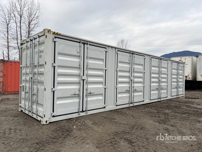 2026 40 ft High Cube Multi-Door Conteneur de stockage