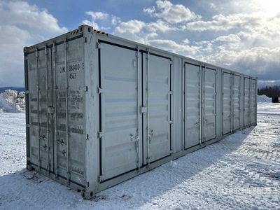 2025 40 ft High Cube Multi-Door Storage Container