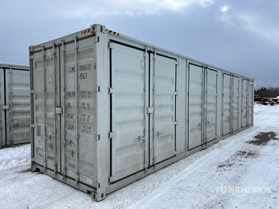 2025 40 ft High Cube Multi-Door Storage Container
