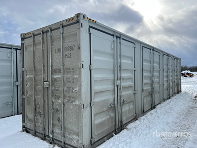 2025 40 ft High Cube Multi-Door Storage Container