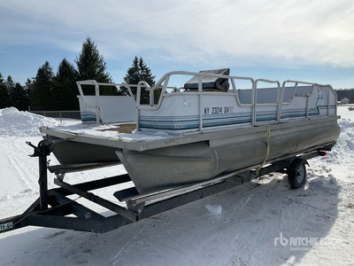1994 Sea Hunt 20 ft Pontoon Boat