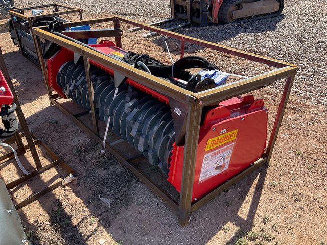 Raytree RMBD72ST Skid Steer Drum Mulcher - Unused