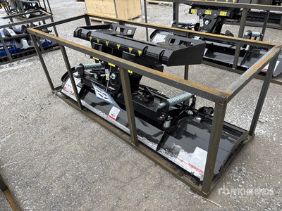 2026 Mower King SPA84 84 in 4-Way جرار انزلاقي التوجيه (Unused)