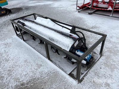 2026 Mower King ECSSTR072 72 in Skid Steer Tiller (Unused)