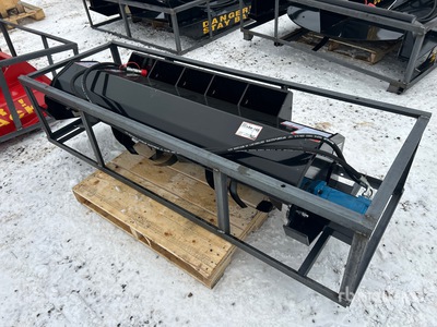 2026 Mower King ECSSTR072 72 in Skid Steer Tiller (Unused)