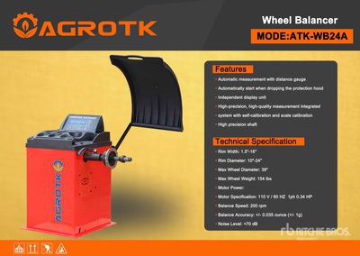 2026 AGT ATK-WB24A Wielbalancer (Unused)