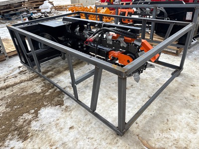 2025 Mower King ECSSCT72 60 in Skid Steer Trencher (Unused)