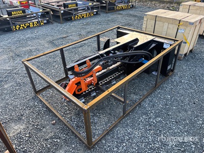 2026 Mower King ECSSCT72 36 in Skid Steer Trencher (Unused)