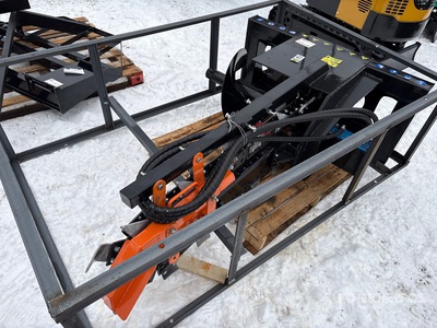 2026 Mower King ECSSCT72 60 in Skid Steer Trencher (Unused)