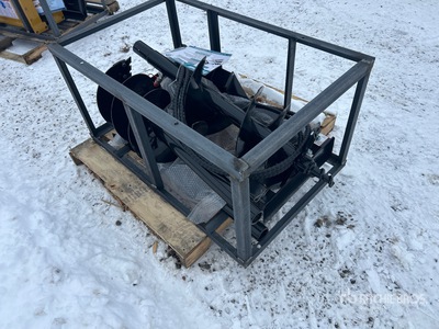2026 Mower King SSECAG-Y Skid Steer Auger (Unused)