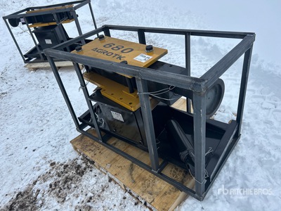 2026 AGT PD680-PZ Skid Steer Post Driver (Unused)