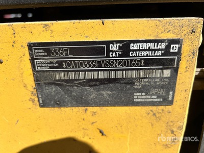 2018 Cat 336F L Tracked Excavator