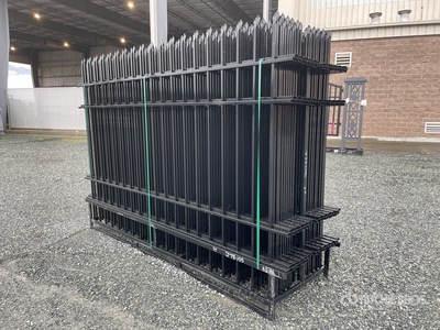 Quantity of (24) 2026 AGT 10FWIF24 10 ft x 7 ft Powder Coated Fencing (Unused)