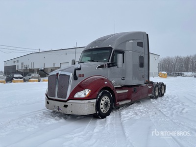 2017 Kenworth T680 6x4 T/A Sleeper Truck Tractor