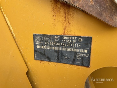 2011 Cat 938H Wiellader