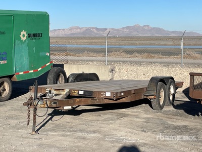 2004 H & H 18 ft T/A Tilt Deck Trailer