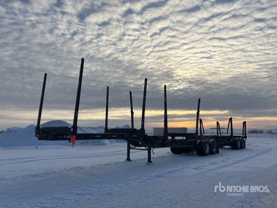 2007 Doepker B-Train Lead Boomstam aanhangwagen