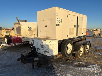 2002 Cat XQ105 105 kW Mobile Generator Set