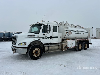 2008 Freightliner M2 112 13425 L 6x4 Extended Cab Water and Diesel Fuel Truck