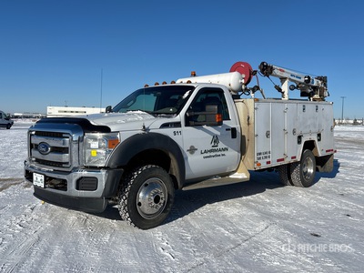 2012 Ford F-550 XLT 4x4 شاحنة خدمة