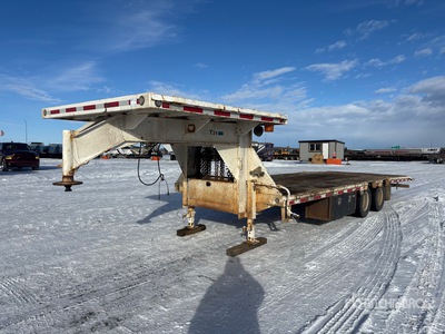 2006 Load Max 36 ft T/A Gooseneck Rimorchio con rampe idrauliche