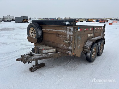 2007 Load Trail 10 ft T/A Dump Utility Trailer