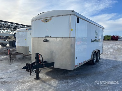 2011 H & H 16 ft T/A Enclosed Trailer