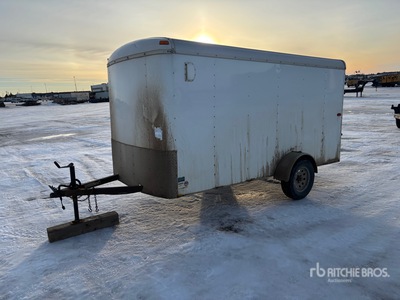 2016 Mirage 12 ft S/A Enclosed Trailer